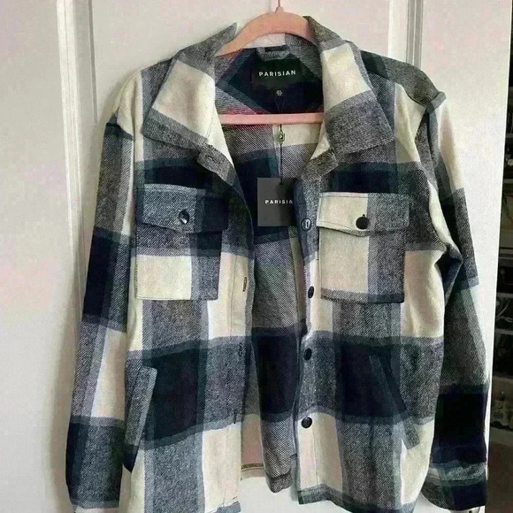 Plaid jacket/shirt - Picture 2 of 9